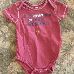 Cavs Short Sleeved Onesie